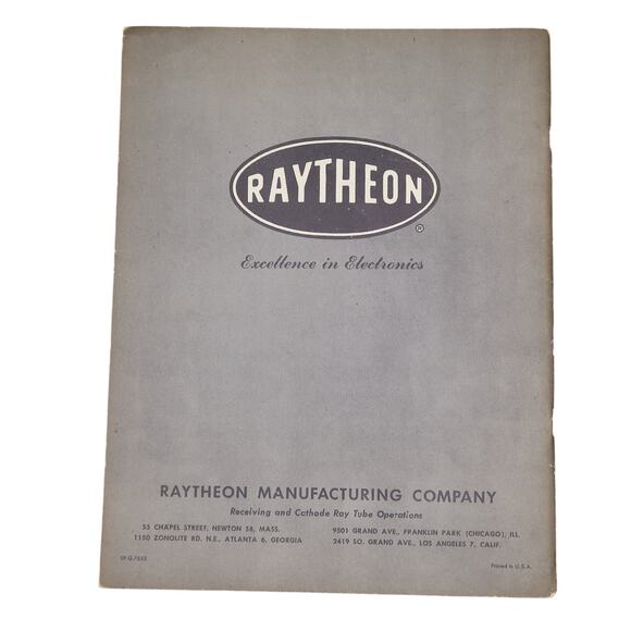 Raytheon Transistors Applications All New Circuits Vol II Booklet 1957 Vintage - Picture 2 of 10